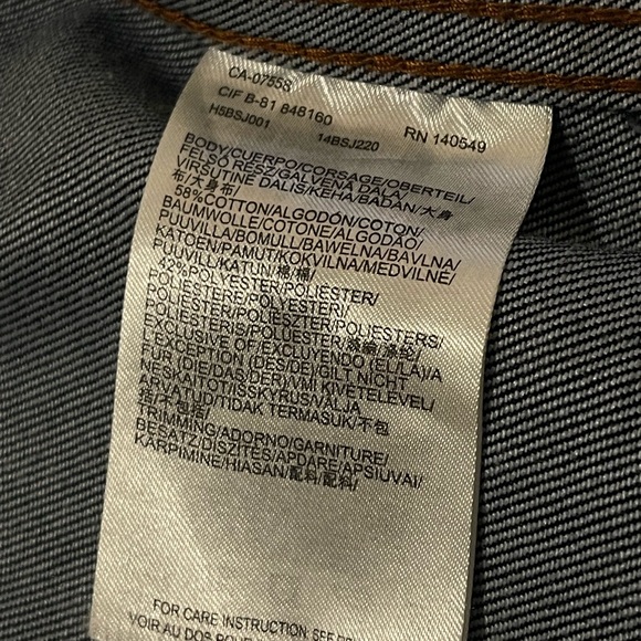 MEXX Denim Jacket, Contrast Stitching - Picture 7 of 8